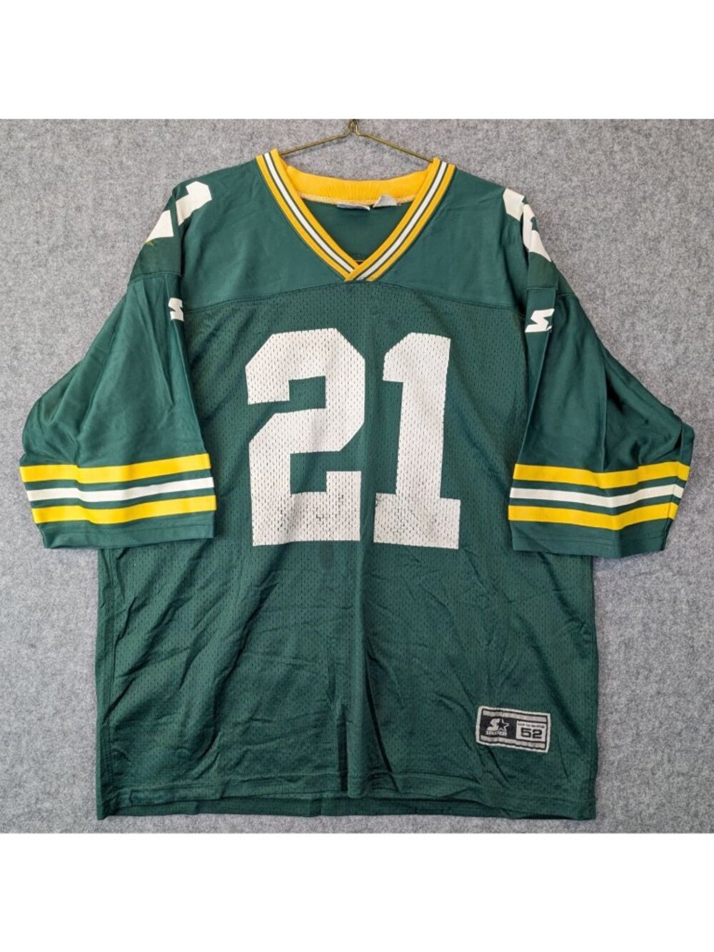 Vintage Starter Green Bay Packers Craig Newsome #21 Jersey Mens 52 XL 90s NFL